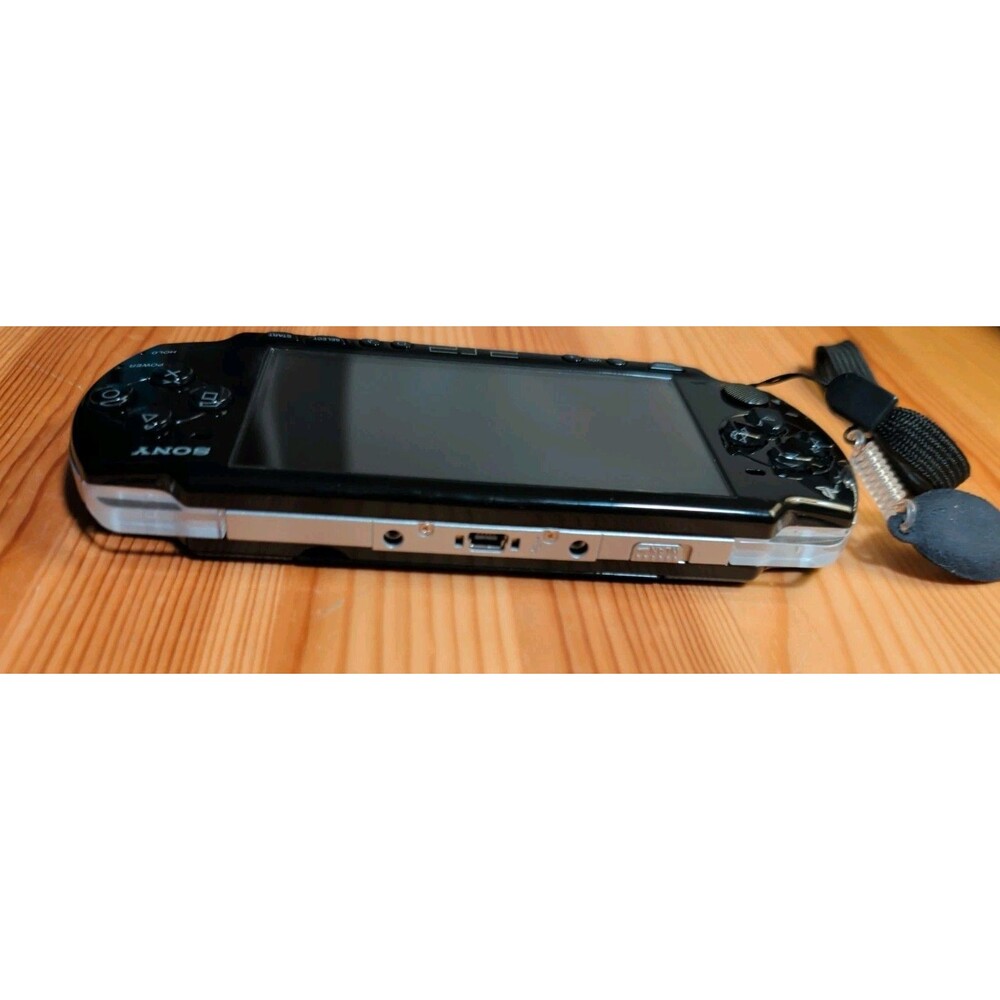 Sony PlayStation PSP-2001 Black with Charging Cable, 8 GB Memory Card - Picture 5 of 10